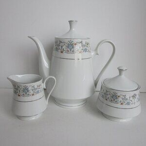 porcelain coffee or tea set